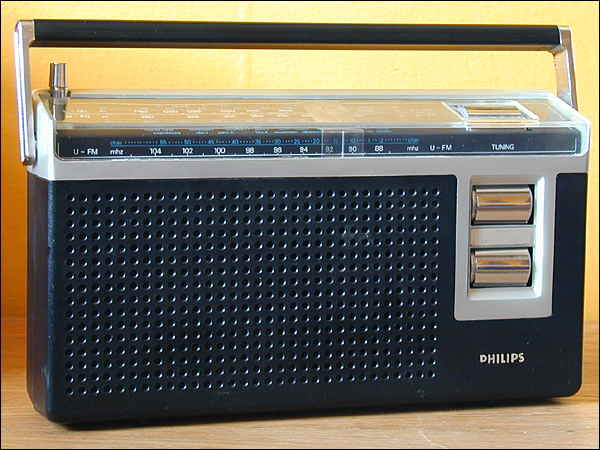 Philips Portable transistor radio